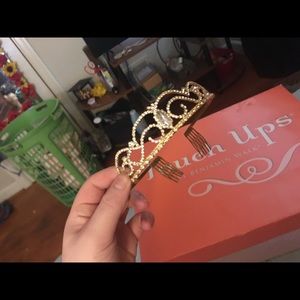 gold tiara